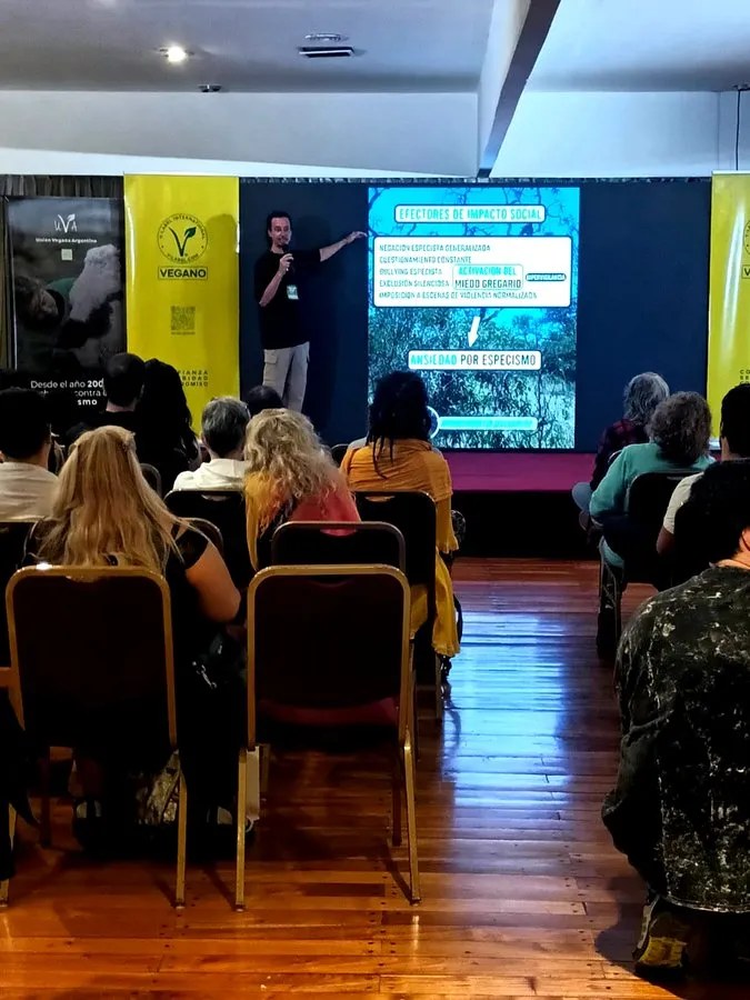 Lic. Mauro García en Vegan Fest