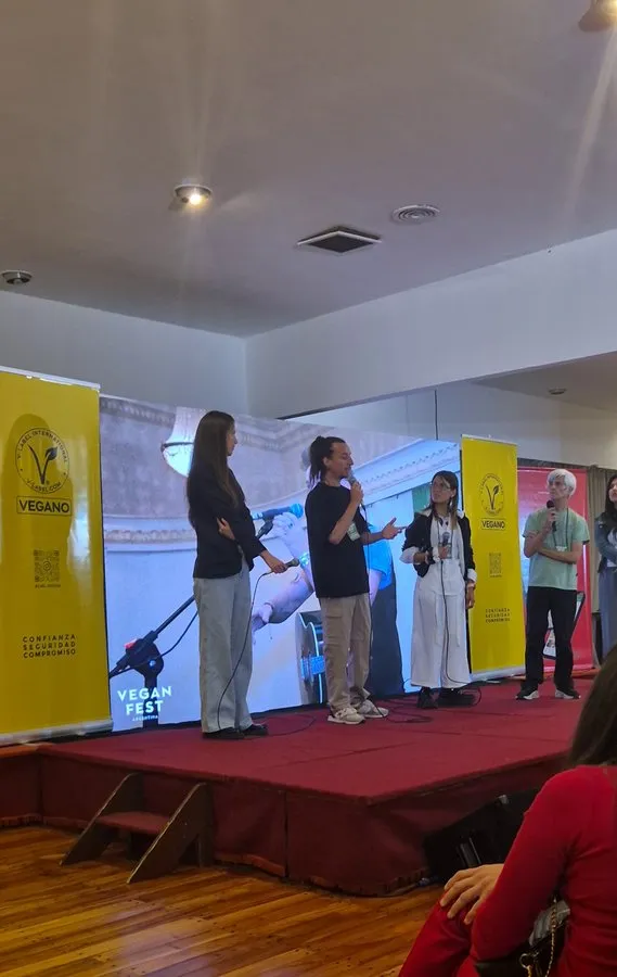 Lic. Mauro García en Vegan Fest